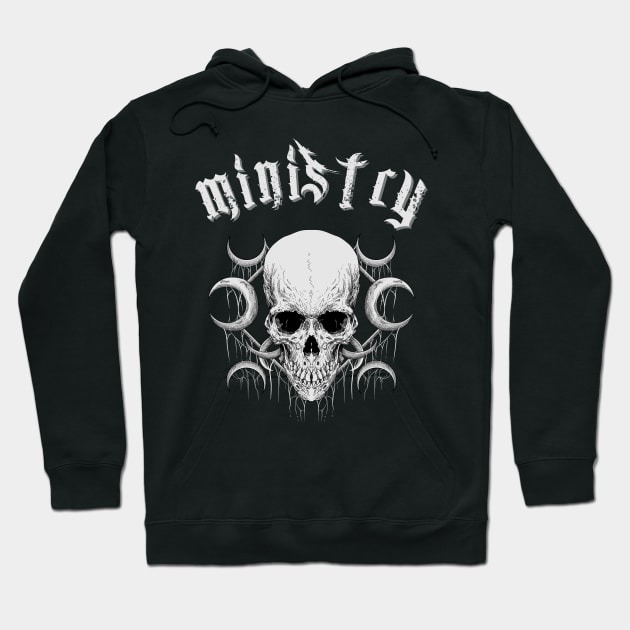 ministry darkness Hoodie by ramon parada